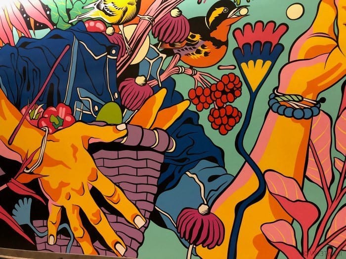 Bentonville 8th Street Market mural