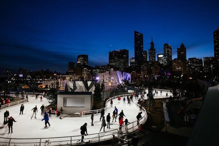 Maggie Daley skating ribbon