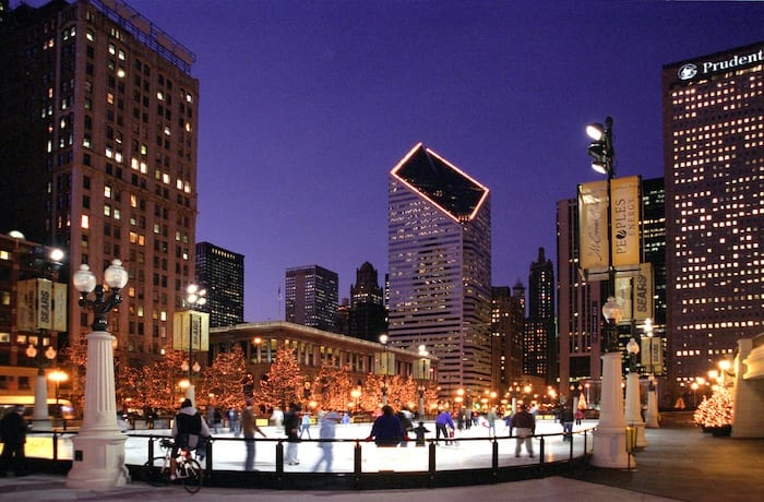 Millennium Park ice rink