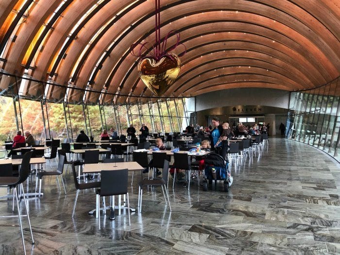 Eleven restaurant in Crystal Bridges