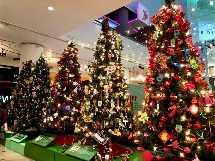 Museum of Science and industry christmas trees