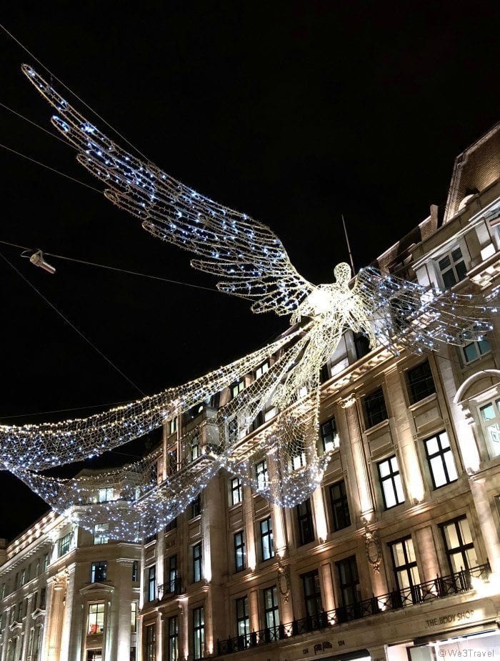 Regent street christmas decorations