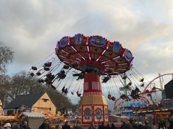 Winter Wonderland London swings