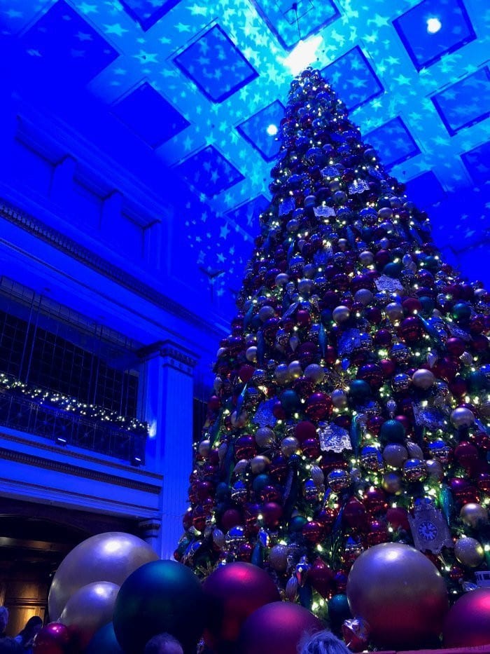 Walnut Room Macy's Christmas tree