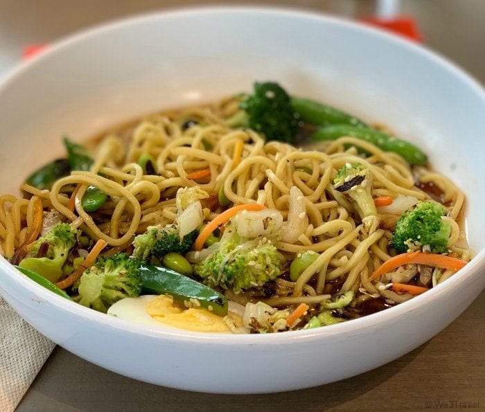 Sky House noodle bowl