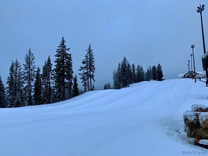 Silver mountain Snow tubing