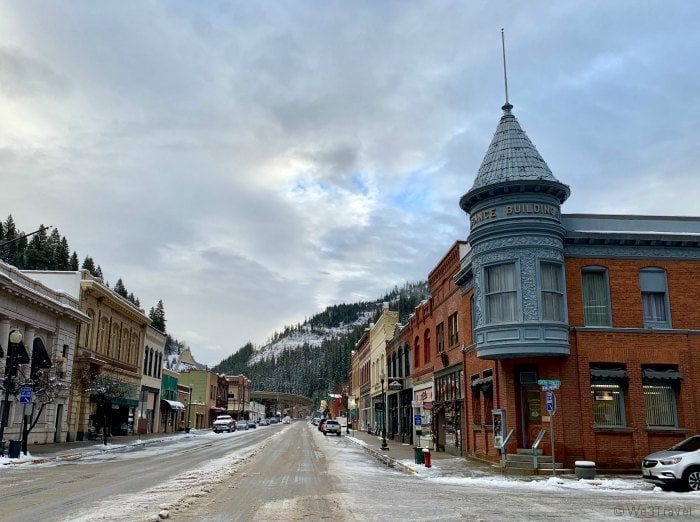 Wallace Idaho downtown