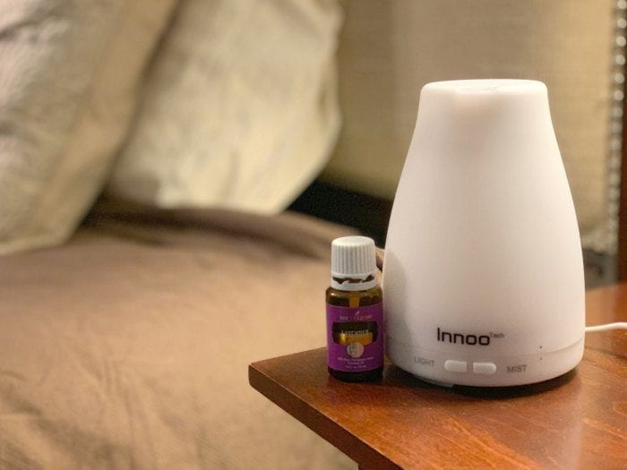 lavender oil and diffuser