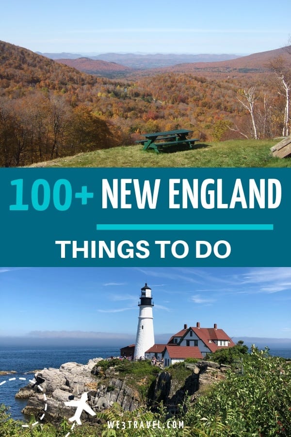 110 things to do in New England with kids. Get out and explore Connecticut, Rhode Island, Massachusetts, Vermont, New Hampshire, and Maine. #newengland #familytravel