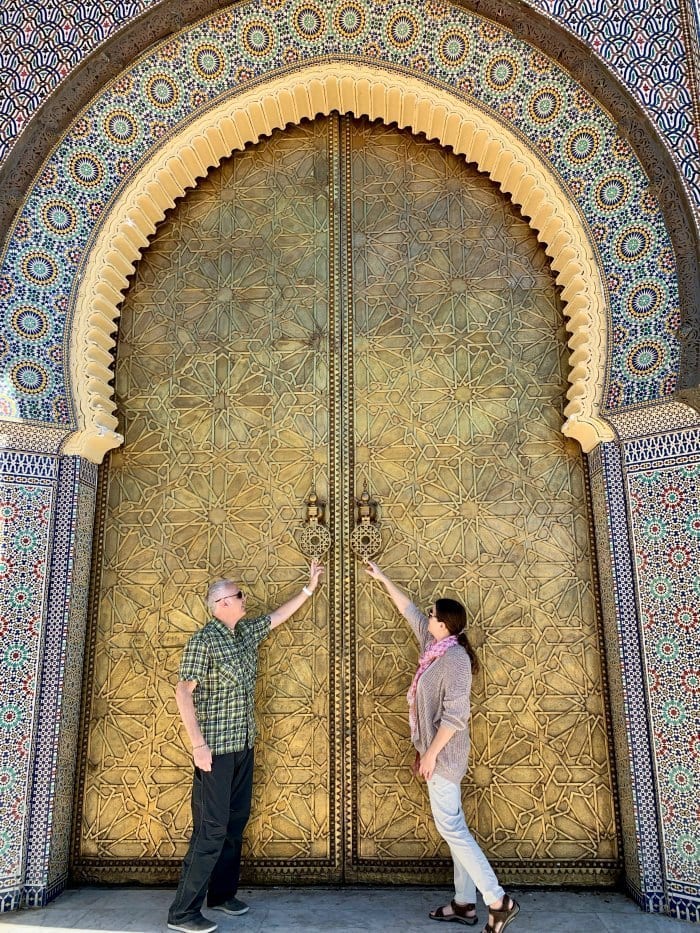 Fes palace gates