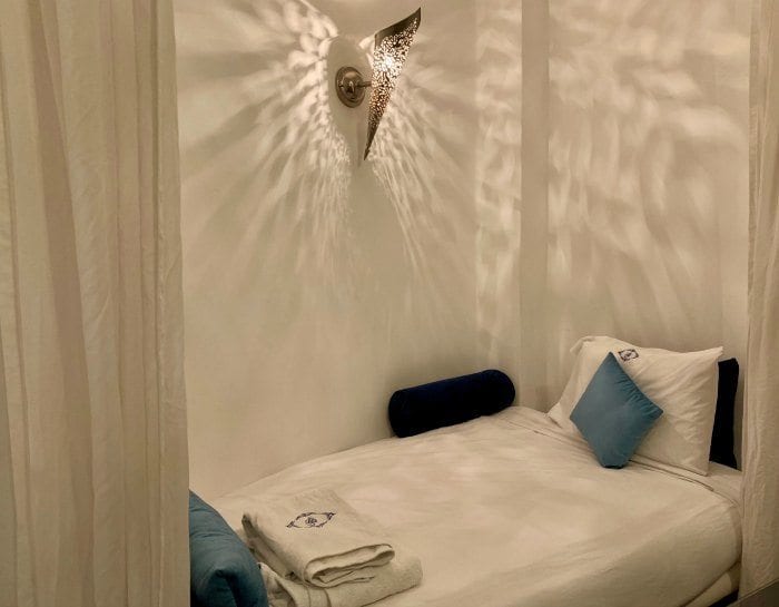 Lina Ryad bedroom with alcove