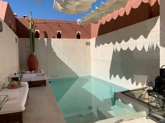 Riad Kaiss rooftop pool