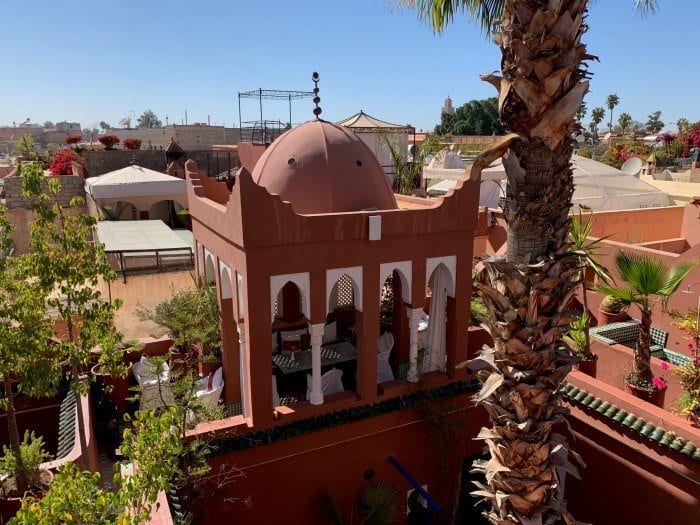 Riad Kaiss rooftop terrace