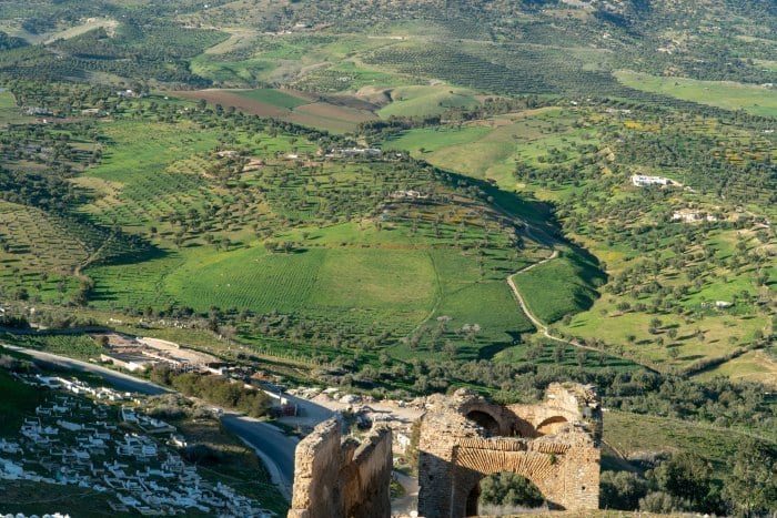 Valley outside Fes