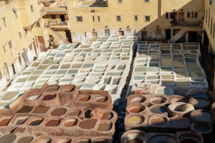 Fes tannery