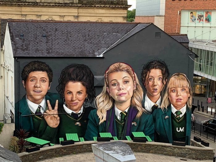 Derry Girls Mural Londonderry