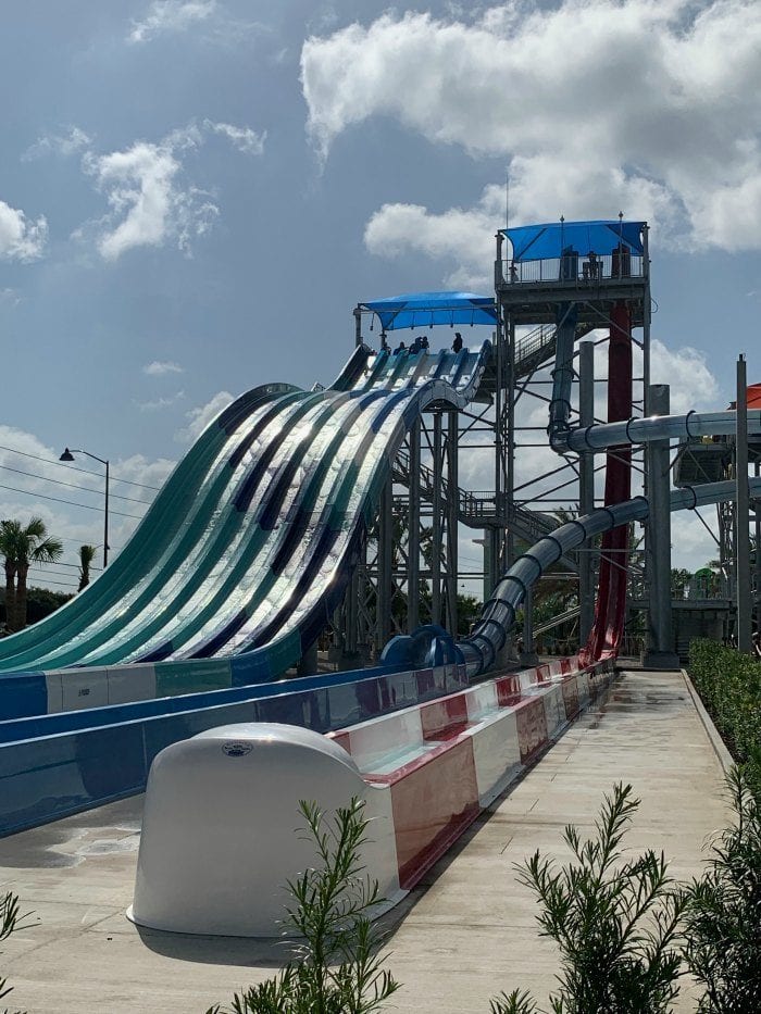 Island H20 Live mat racer slides