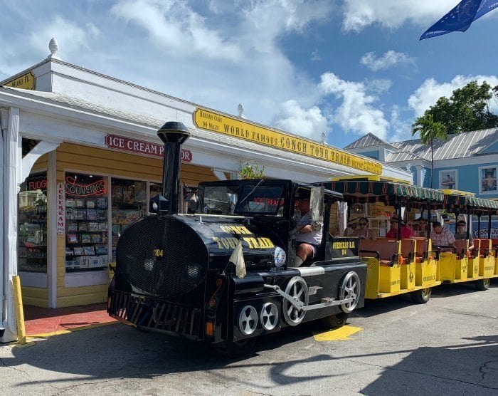 Key West conch train tour