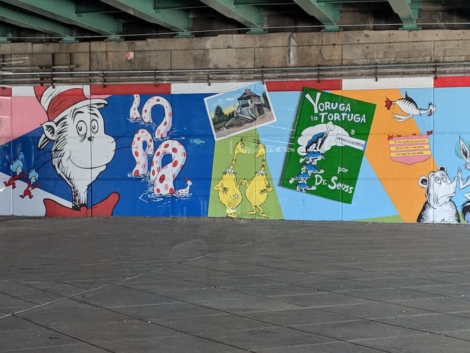 Dr. Seuss mural