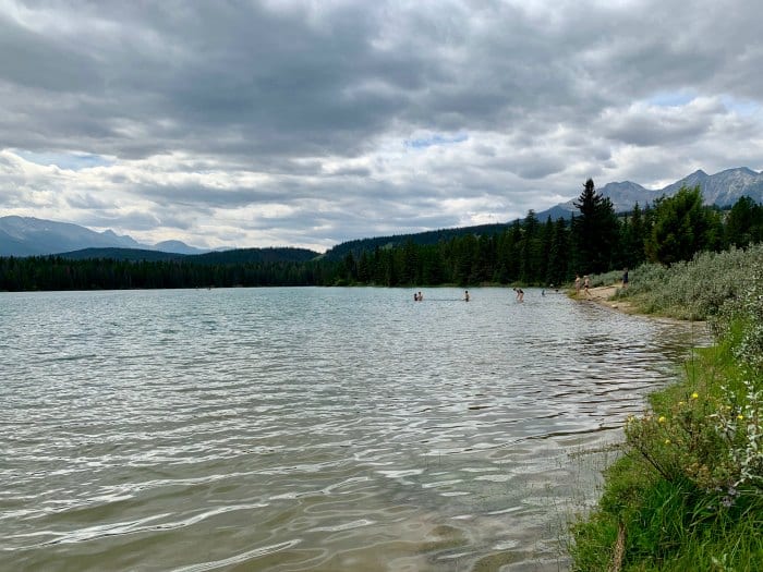 Swimming in Annette Lake