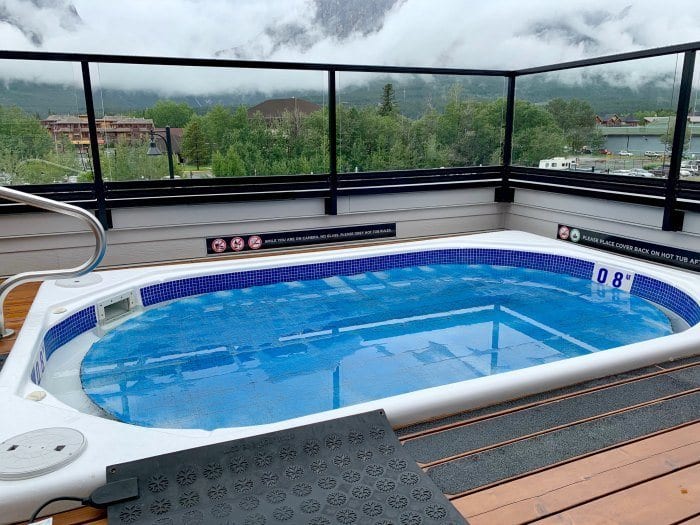 hot tub at Basecamp Resorts