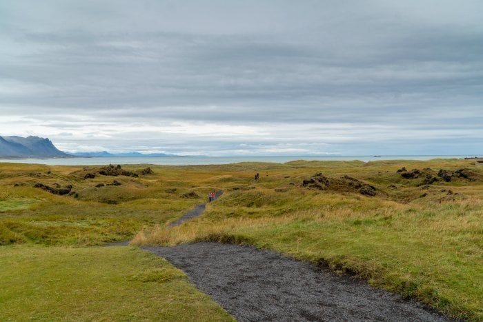 Trails at Budakirkja