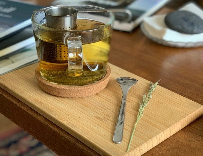Tea at cafe Nu in Stykkishólmur