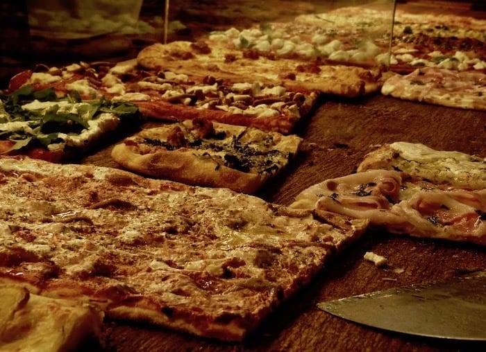 different types of pizza