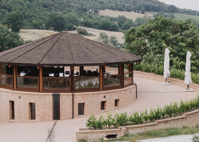 Podere Le Ripi wine cellar