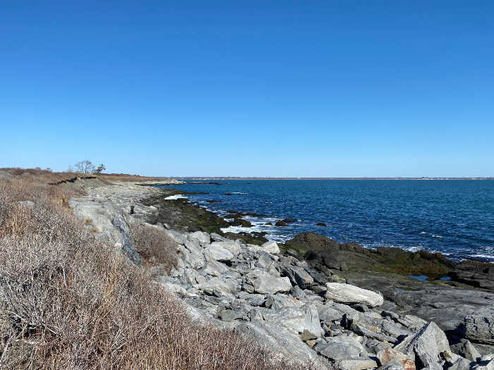 Sachuest Point wildlife refuge coastline