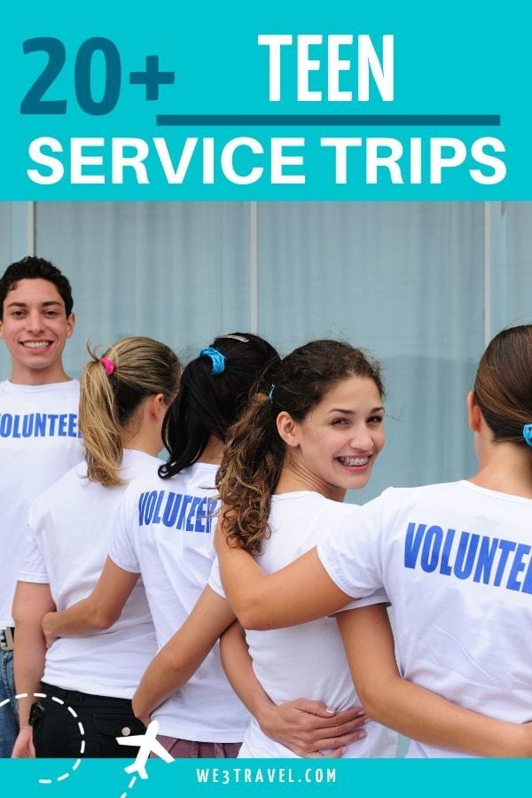 Service trips for teens