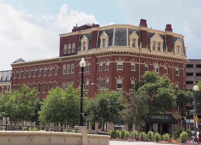 Capriccio building outside