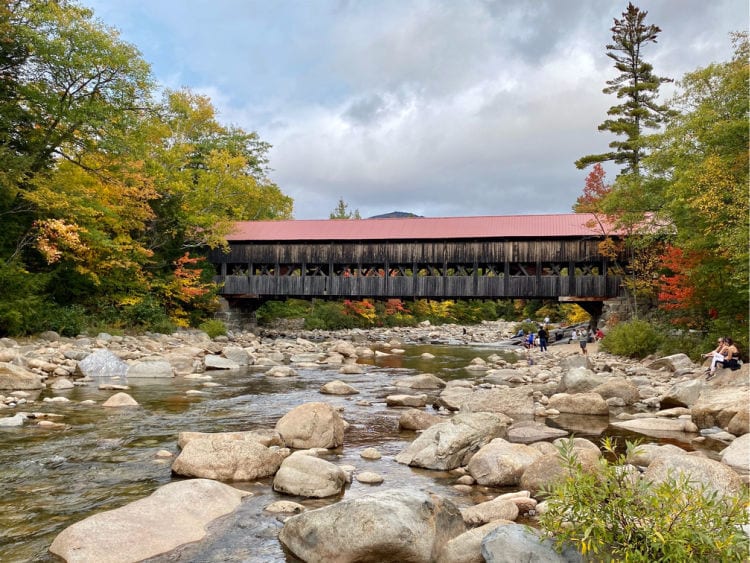 Albany Covered Bridge from the water