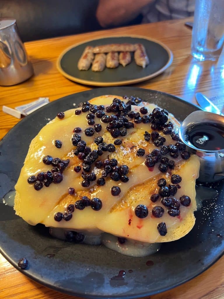 French toast at the Bayside American Cafe