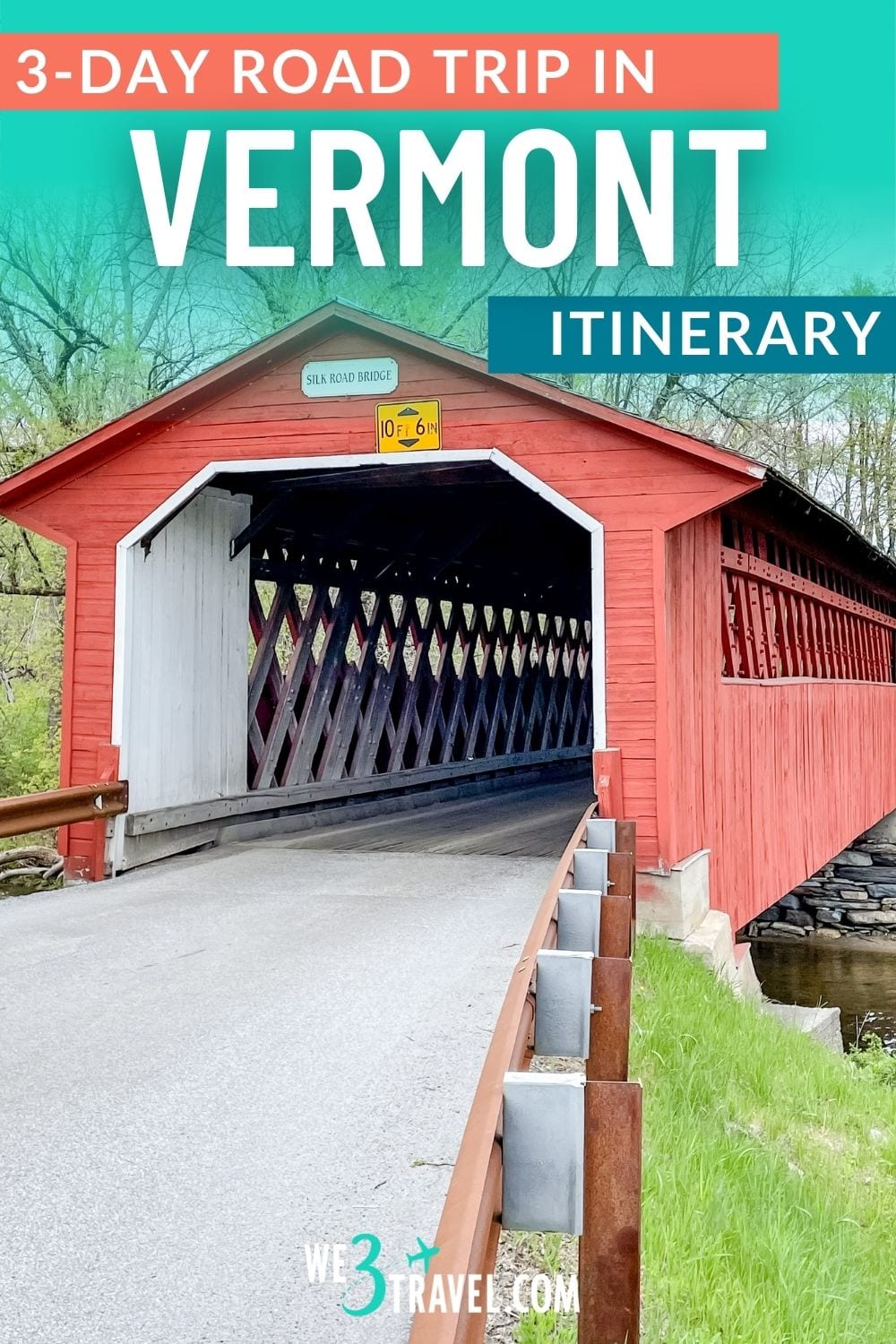3-day Vermont road trip itinerary