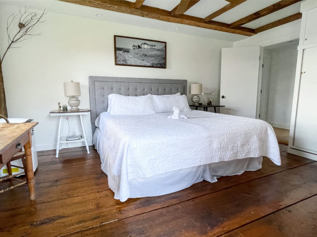 Bedroom at Inn at Schoppee Farm