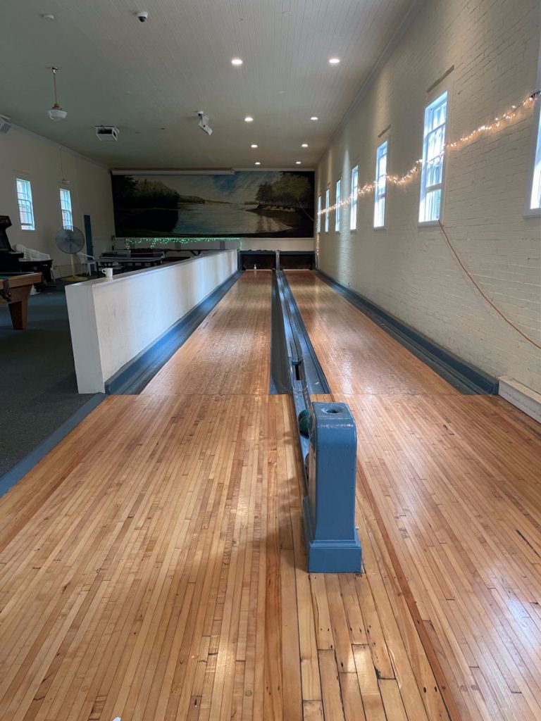 bowling lane