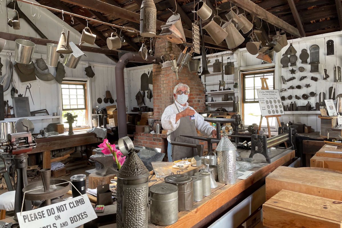 Genesee Country Village Museum tinshop