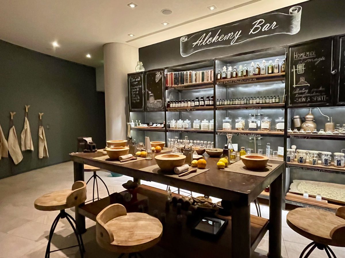 Alchemy bar at the Six Senses Douro Valley
