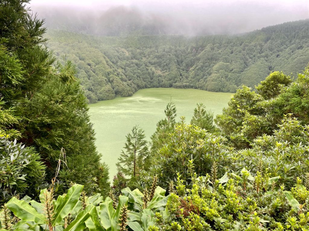 Santiago Lake on Sao Miguel