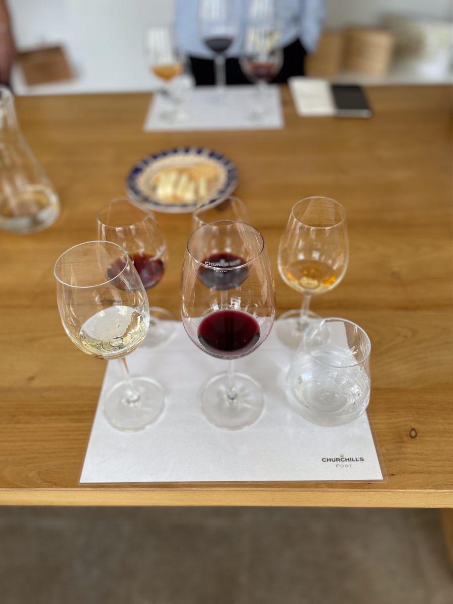 Port tasting at Quinta da Gricha- Churchills
