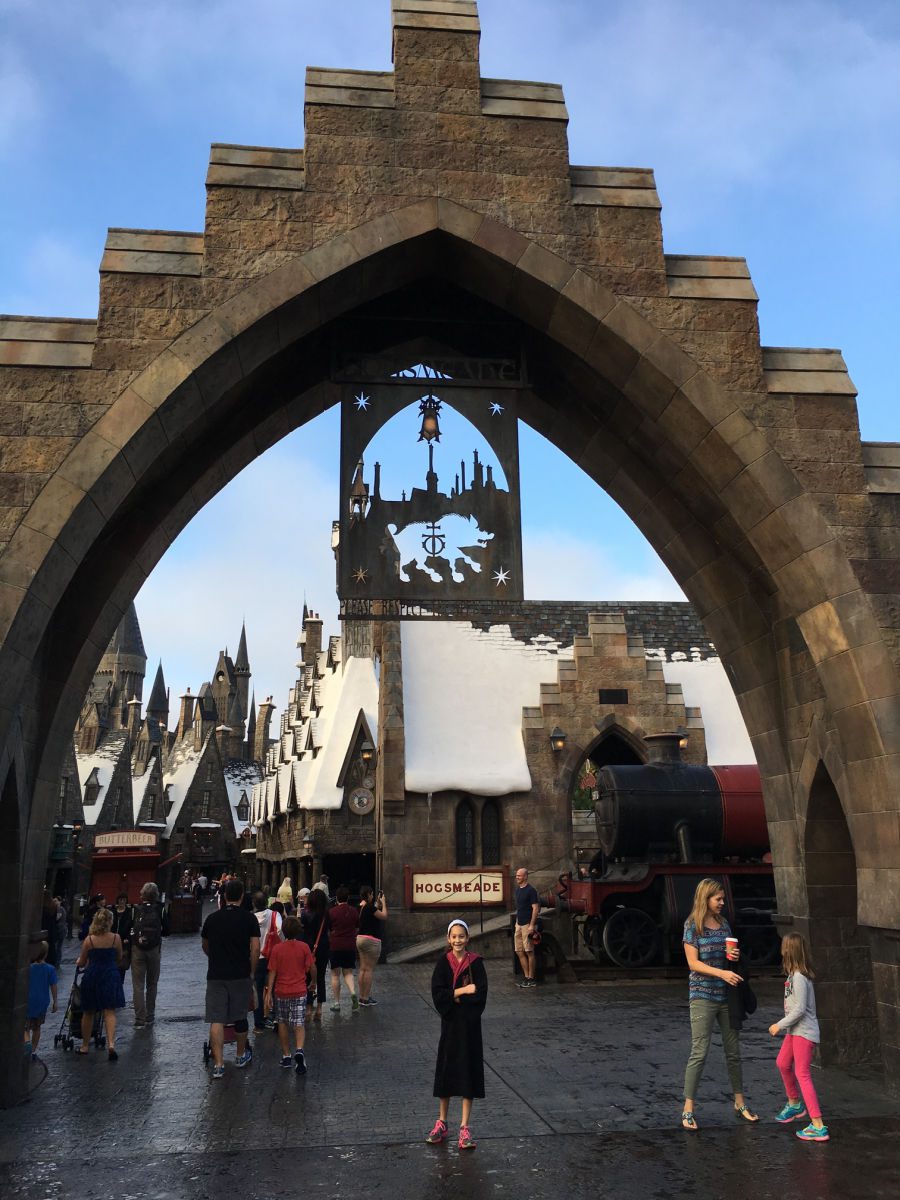 Entrance to Hogsmeade at Universal Orlando