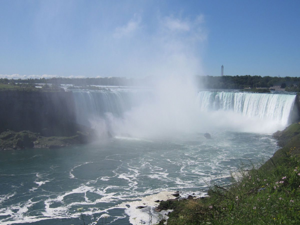 Horseshoe falls at Niagara Falls