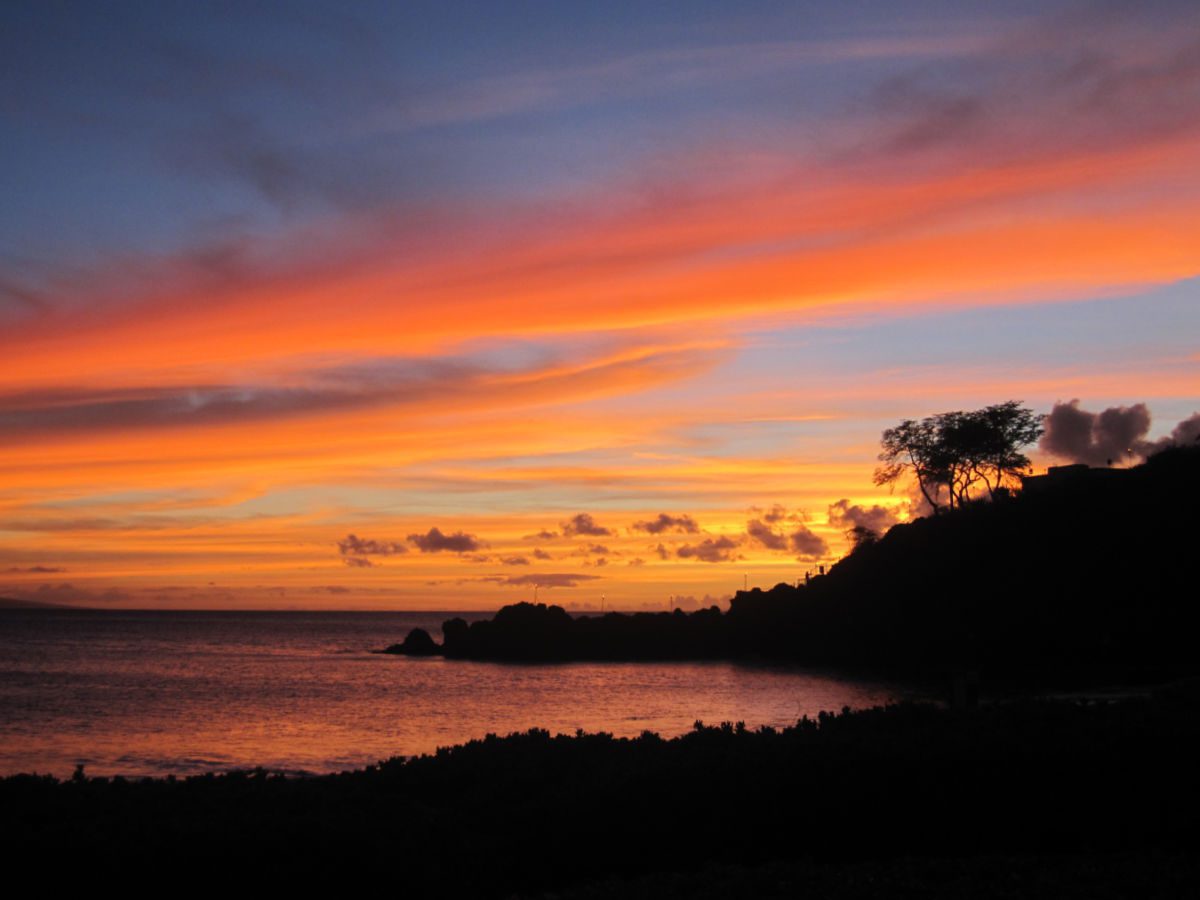 Sunset at Black Rock on Maui