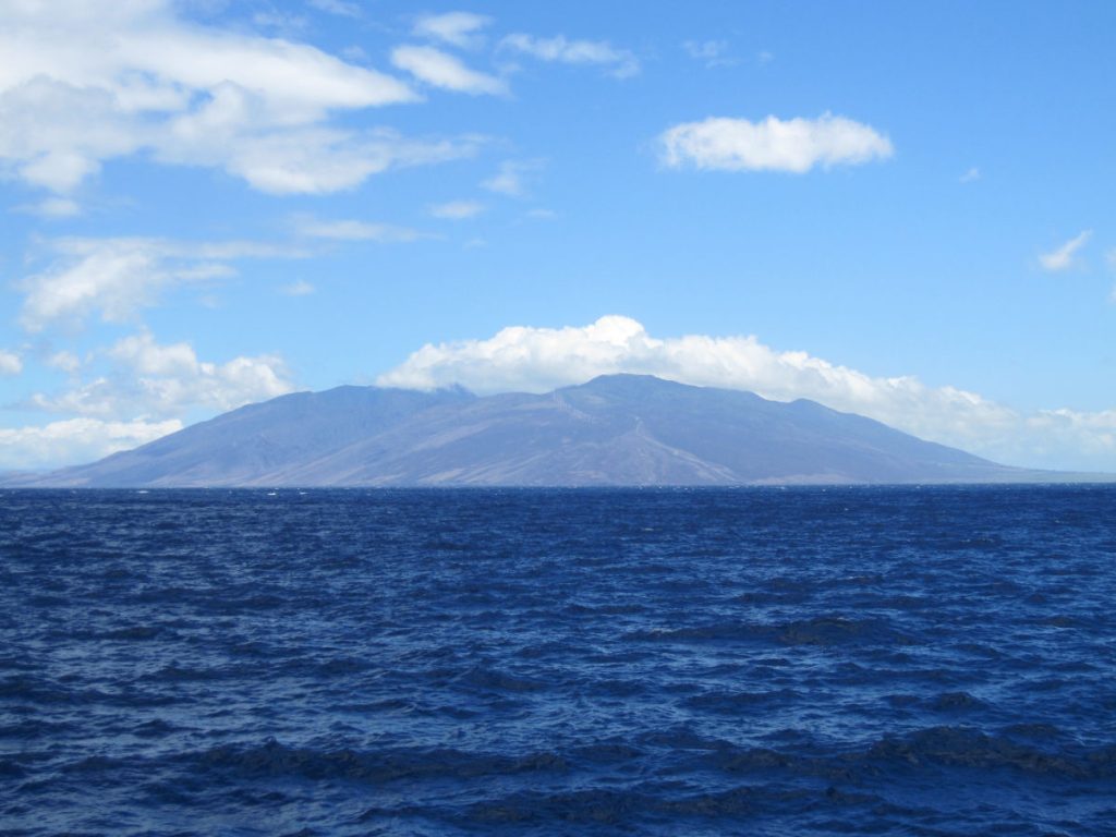 Maui from the snorkel boat