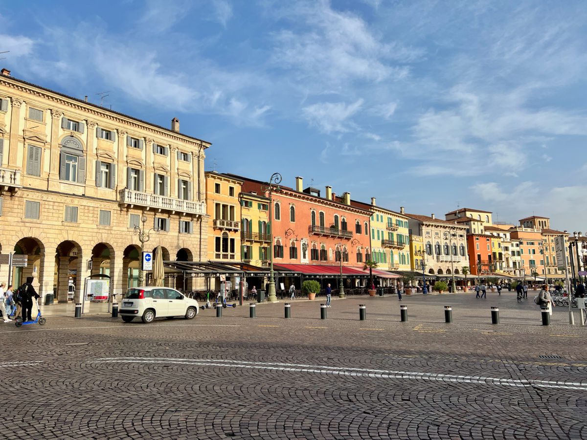 Piazza Bra in Verona