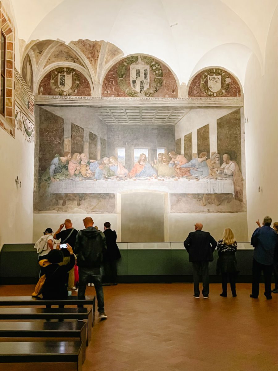 Last Supper fresco in Santa Maria Della Grazie