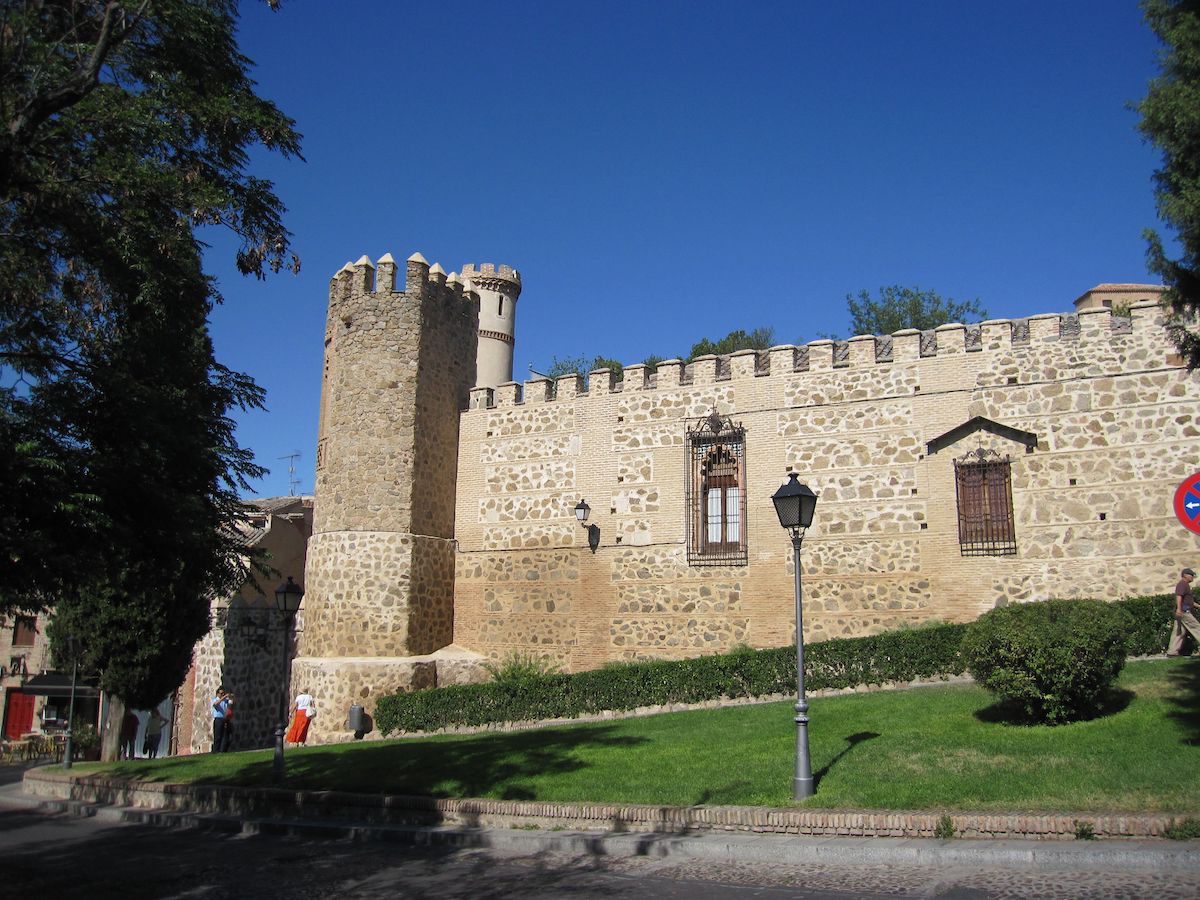 Outside of Toledo Alcazar