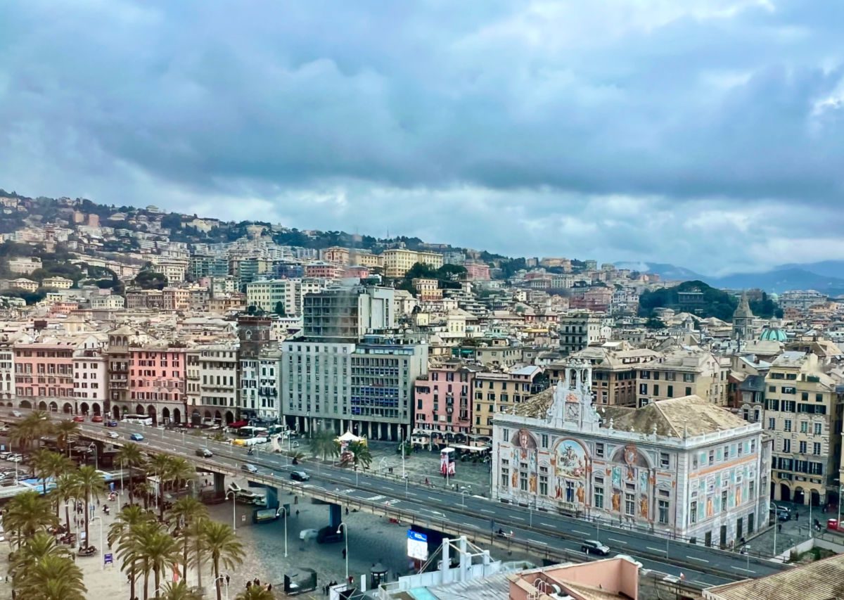Genoa skyline