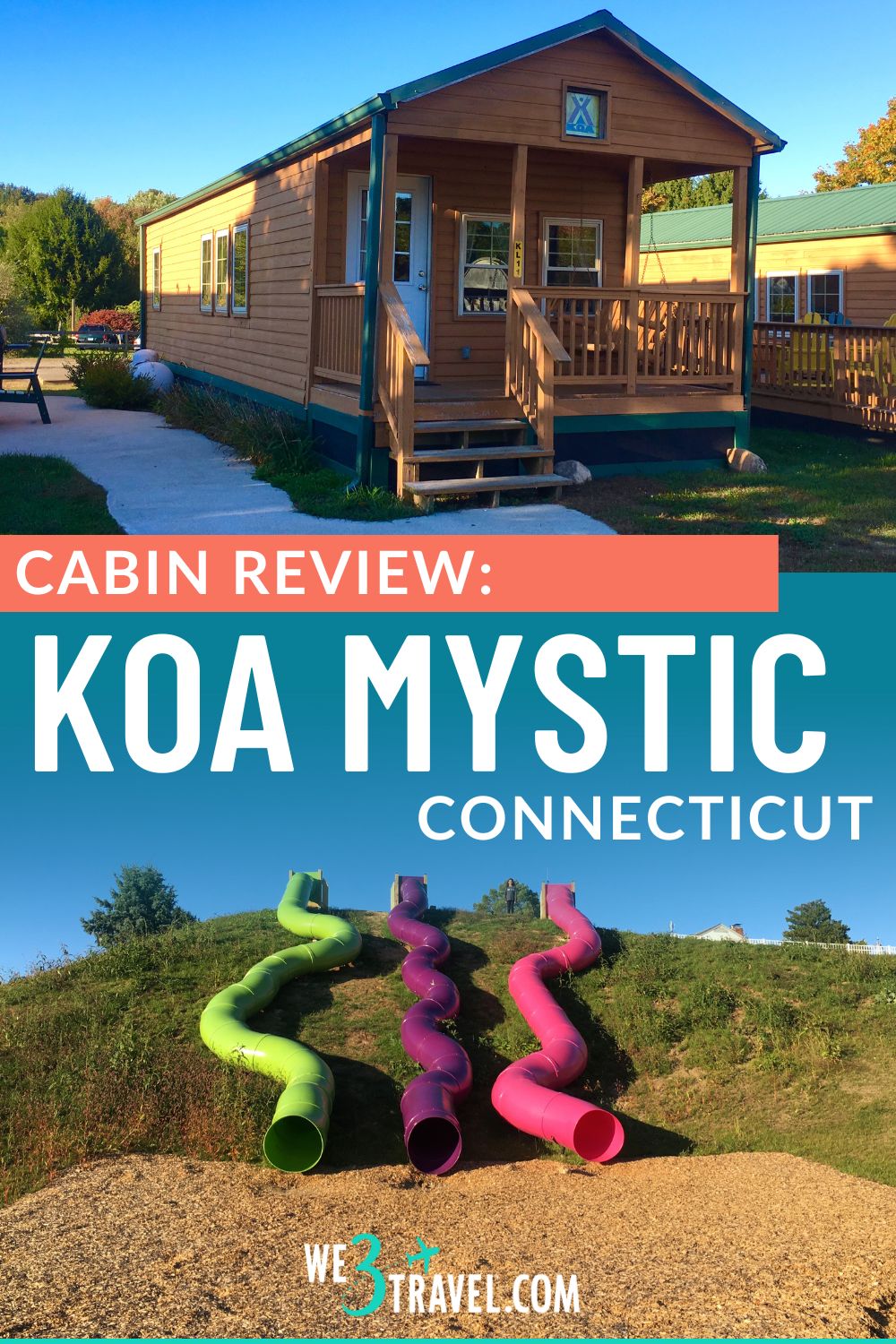 Read our KOA Mystic review to get the inside scoop on the camping cabins and the KOA Mystic Holiday campground in North Stonington.